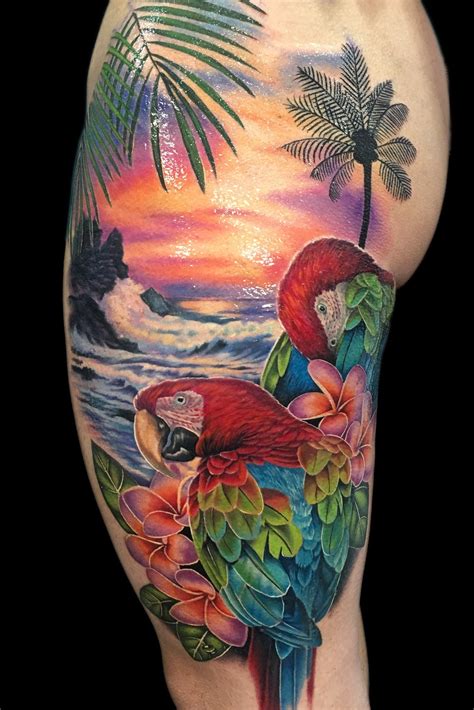 tropical tattoo ideas